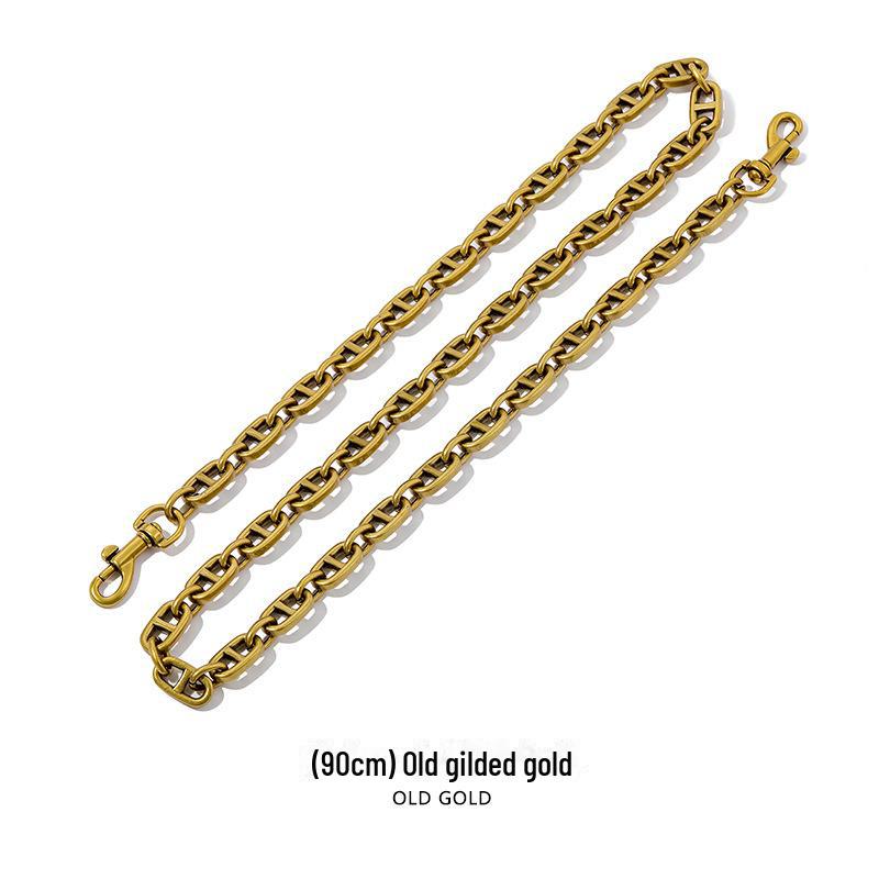 Женская сумка-слингер подмышкой с коротким ремешком и декоративной цепочкой, SP-21, совместима с сумками-седлами GU Chi.