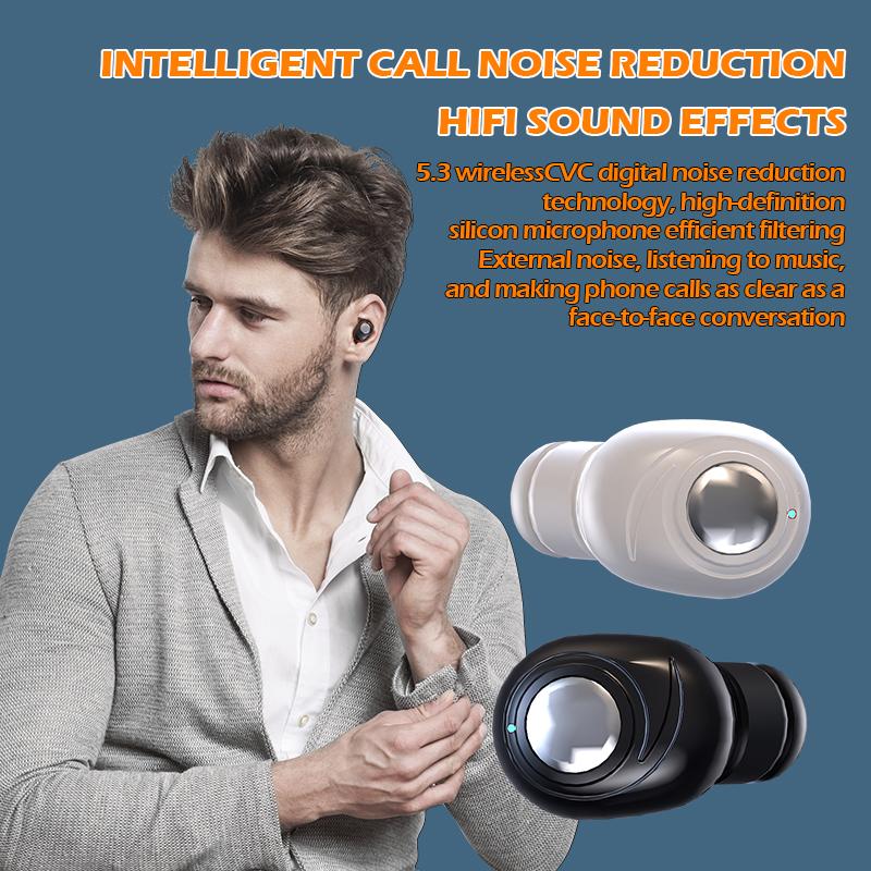 W6 Single Ear Bluetooth Wireless Earphone In-Ear Headphone