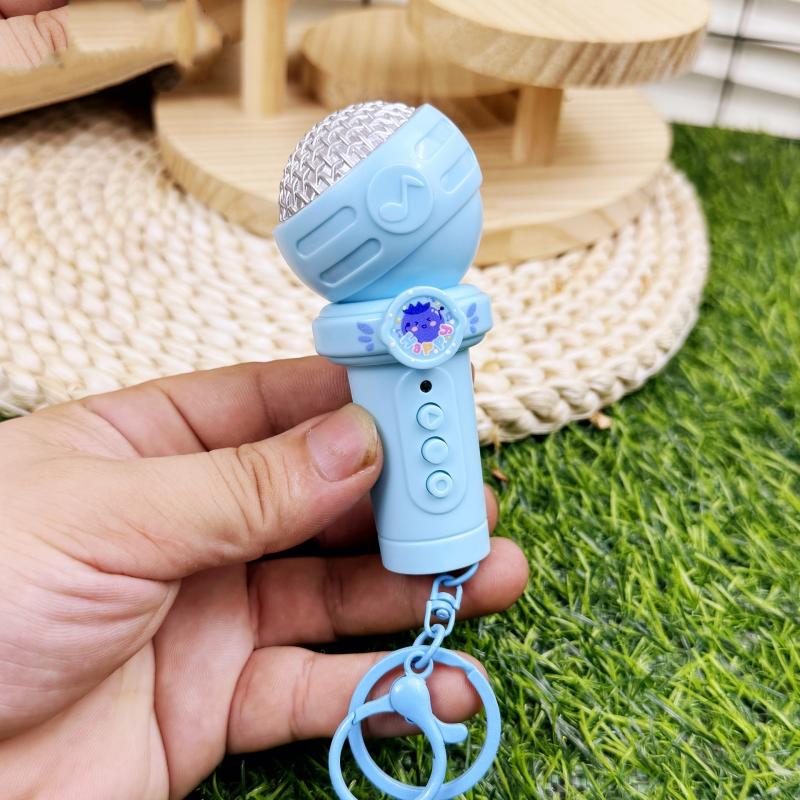 Мультяшный Мини Многофункциональный Записывающий Микрофон Брелок Подвеска для Рюкзака Оригинальность Подвеска для Школьного Рюкзака Детские Игрушки