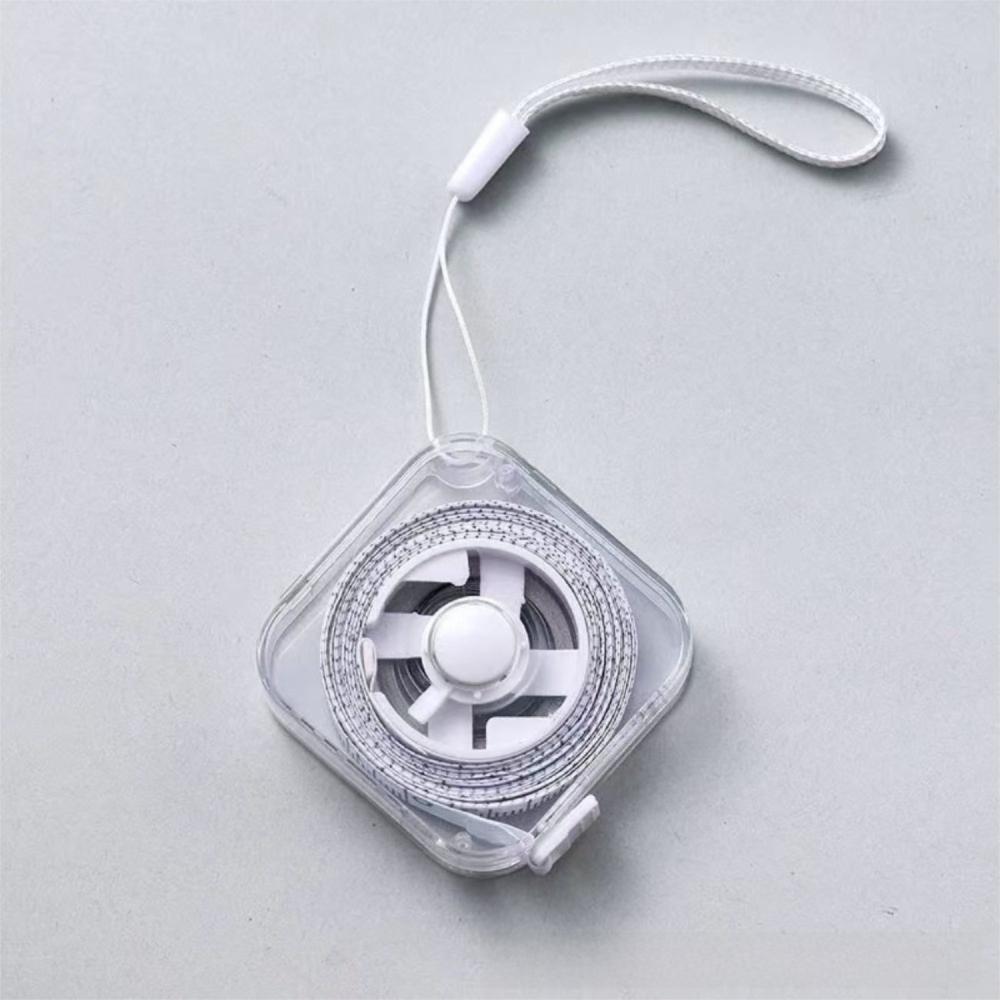 Mini Size Soft Tape Measure 2M Length Measuring Tape Portable Retractable Ruler Home Use