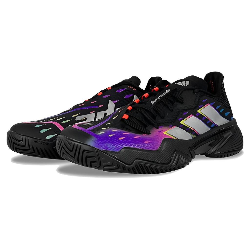 Adidas Barricade Al Rihla Pack - Black Unisex Sneakers Core-Black Silver-Metallic Solar-Red GY1445