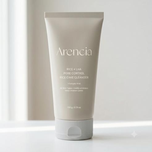 arencia Рисовый очищающий пилинг-торт LHA для глубоких пор