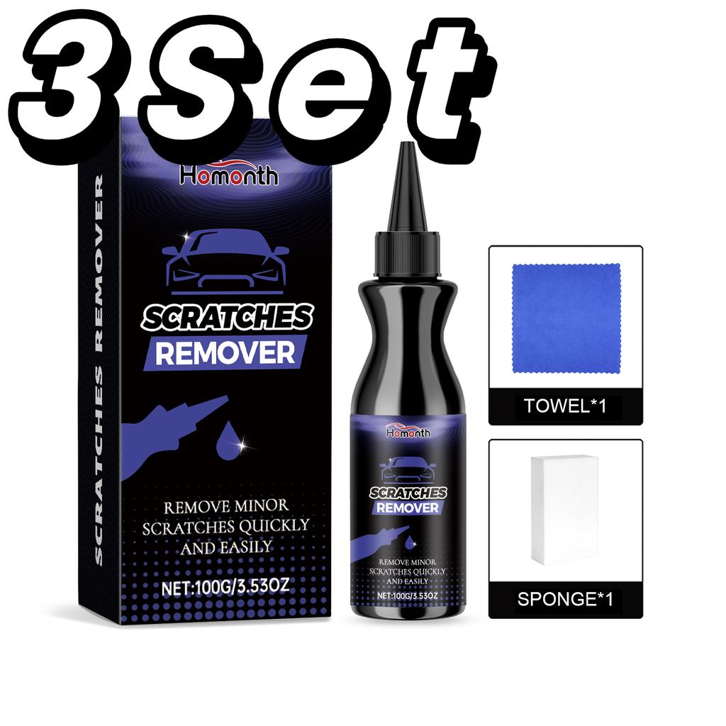 Car Scratch Remover Agent Set Auto Paint Scratch Removal Repair Tool Car Body Polishing Compound Paste Car Care Maintenance