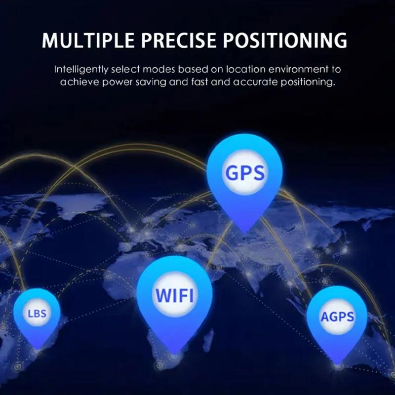 Отслеживание в реальном времени Мини-позиционер SIM Поисковый GPS-локатор для автомобиля Черный Трекер для предотвращения потери GF21 Wi-Fi GPS-локатор Управление