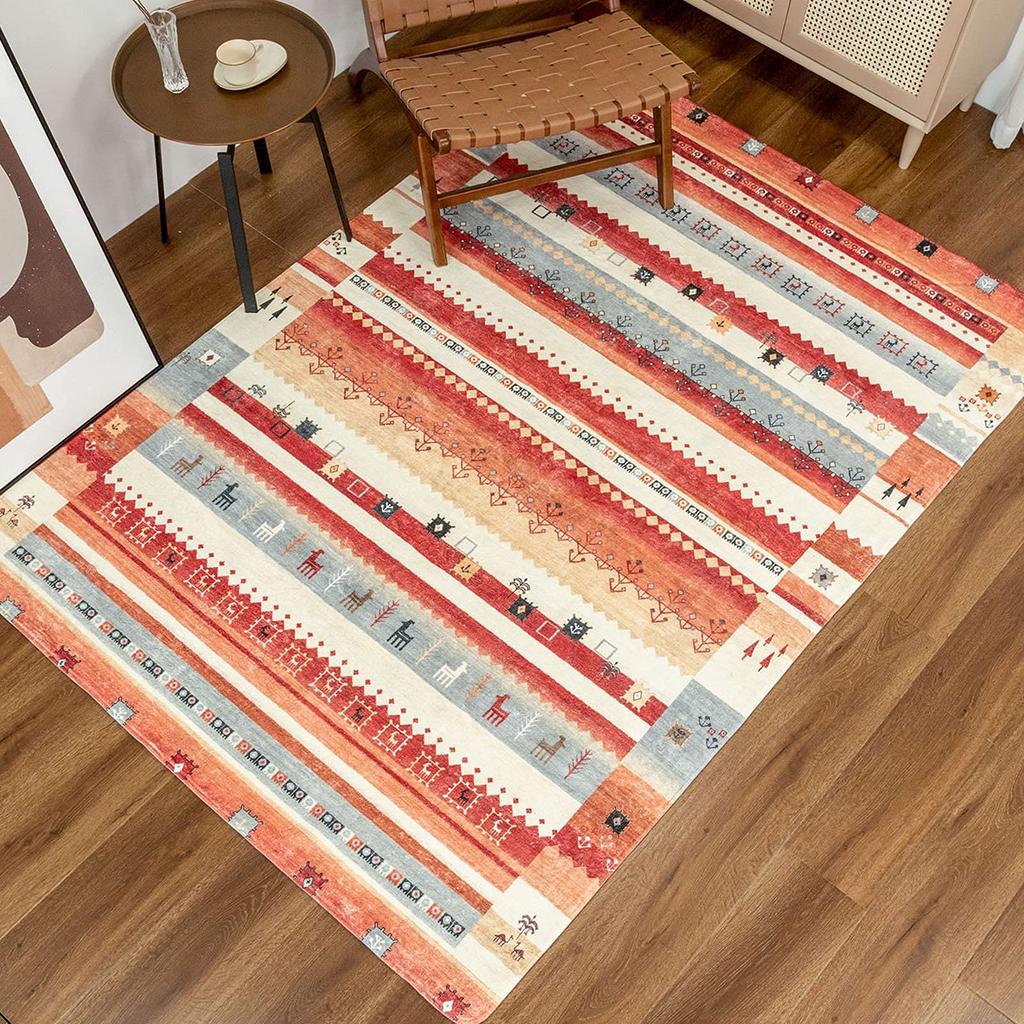 DECOMALL 3 Tatami Nordic Stylish 160 X 230 Memory All Dust Mite Odor Gabbeh Compatible with Floor Heating Carpet, Mats, Style, Rug, Cm, Washable,