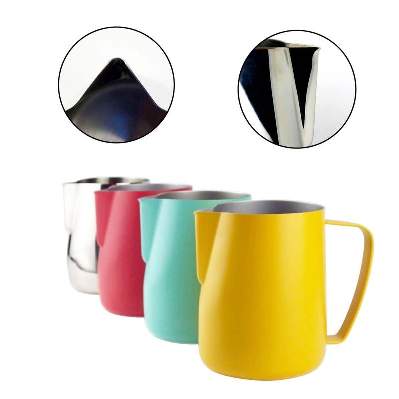 350ml/600ml Stainless Steel Milk Pitcher Milk Frothing Jug Milk Foamer Mugs Italian Latte Art Coffee Maker Jug
