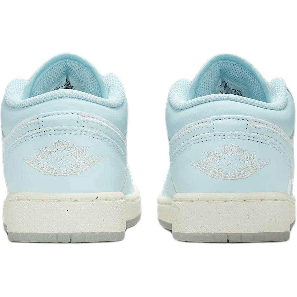Air Jordan 1 Low SE GS Glacier Blue Детские кроссовки Summit-White Guava-Ice Sea-Glass HJ5971-400