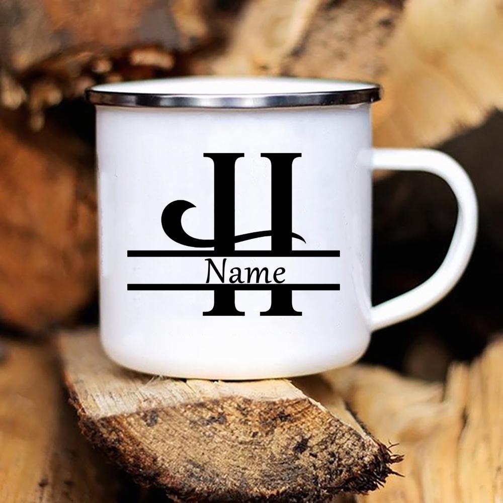 Персонализированная кружка с инициалами и именем, чашка, индивидуальный дизайн, кружки для чая и кофе, девичник, кружки для жениха, свадебные подарки для шафера