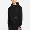Nike Однотонная повседневная куртка с капюшоном и логотипом, мужская верхняя одежда, черная DA0083-010