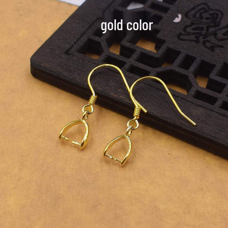 Sterling Silver Plated Earring Findings: Studs with Tray, Ear Hooks, Handmade Dangle Earrings Materials & Accessories.