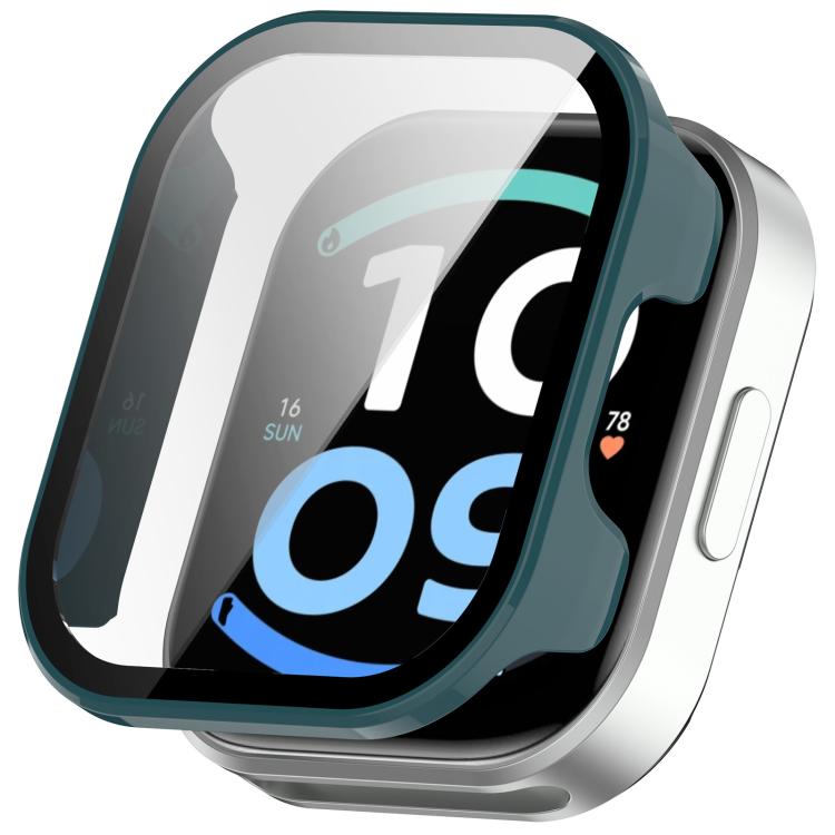 Tempered Film Integrated PC Watch Protective Case for Redmi Watch 6 Active, All-in-One Watch Shell Cover