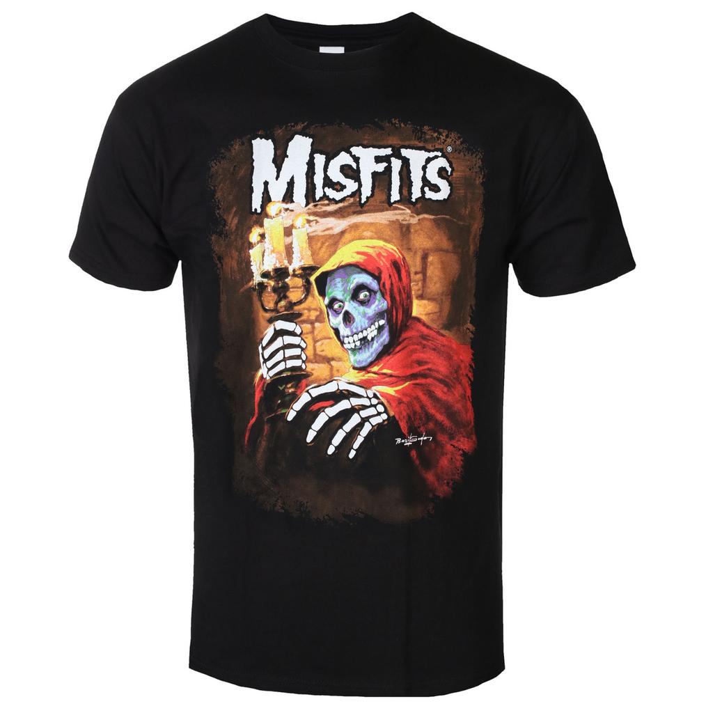 Летняя футболка с графическим принтом Misfits Хлопковая Унисекс С коротким рукавом Модный бренд Футболка Роскошная Повседневная Винтажные футболки