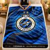 Flannel BlanketClub Brugge FC Warm Soft Throw Blanket for Indoor Sofa Bed Living Room Use