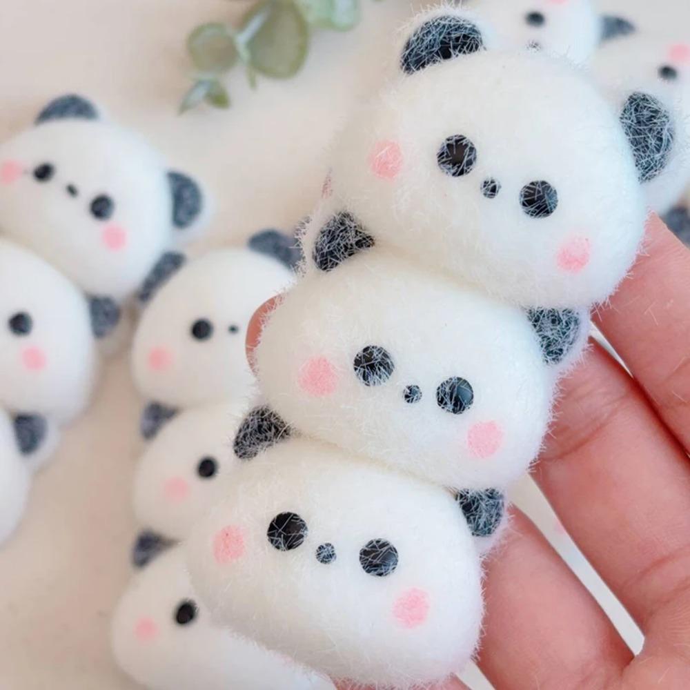 Slow Rebound Panda Pinch Toy Panda Head Decompression Toy Cartoon Squeeze Toy Gift
