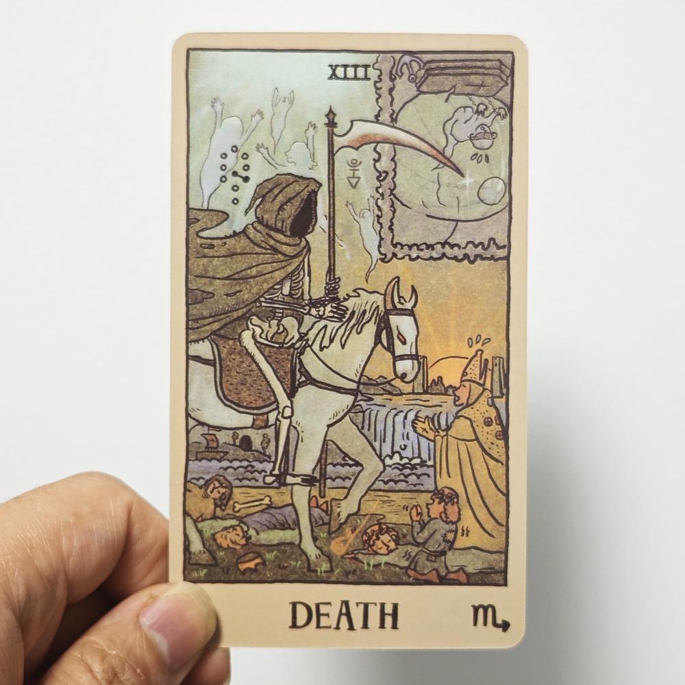 Карты Таро «Глаз Акаши» 78 шт. Карты Таро с перевернутыми изображениями 12*7 см Инди-колода