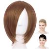 Парик Eden Cosplay Премиум Шелковистый Короткий Боб Короткие Коричневые Волосы WIG6071