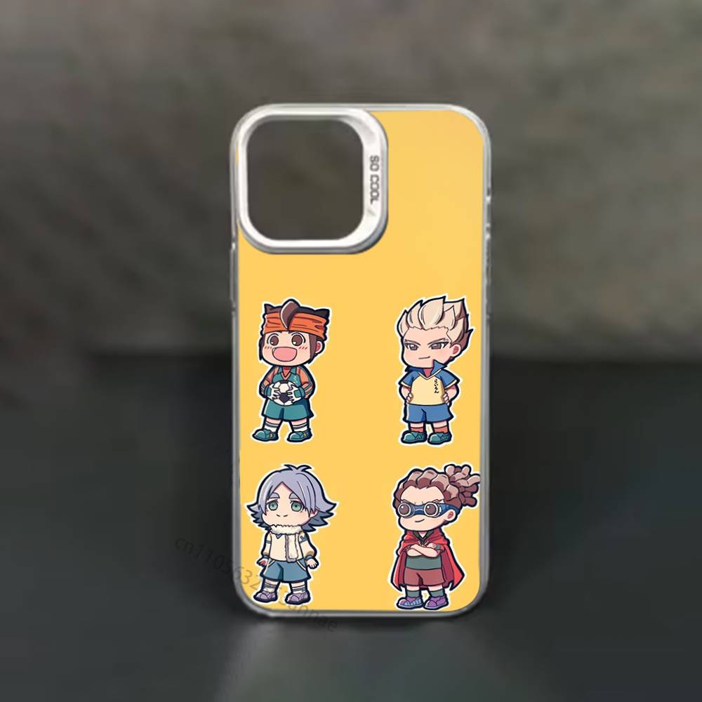 Чехол для телефона I-Inazuma eleven для iPhone 17 11 12 Pro Max Plus Mini Air SE 16e 14 15 16 13 Мягкий