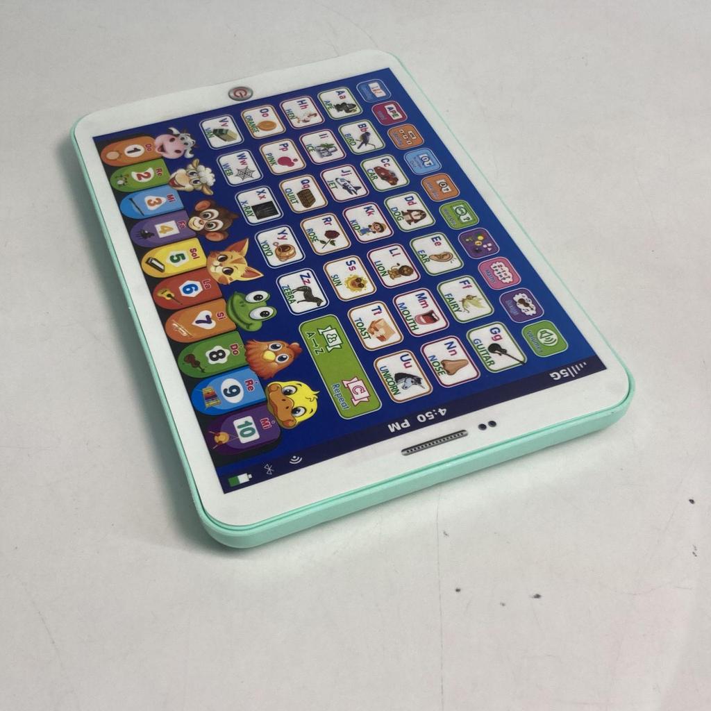 Bilingual Learning Tablet: Touchscreen Educational Toy for Kids with Stories & Games