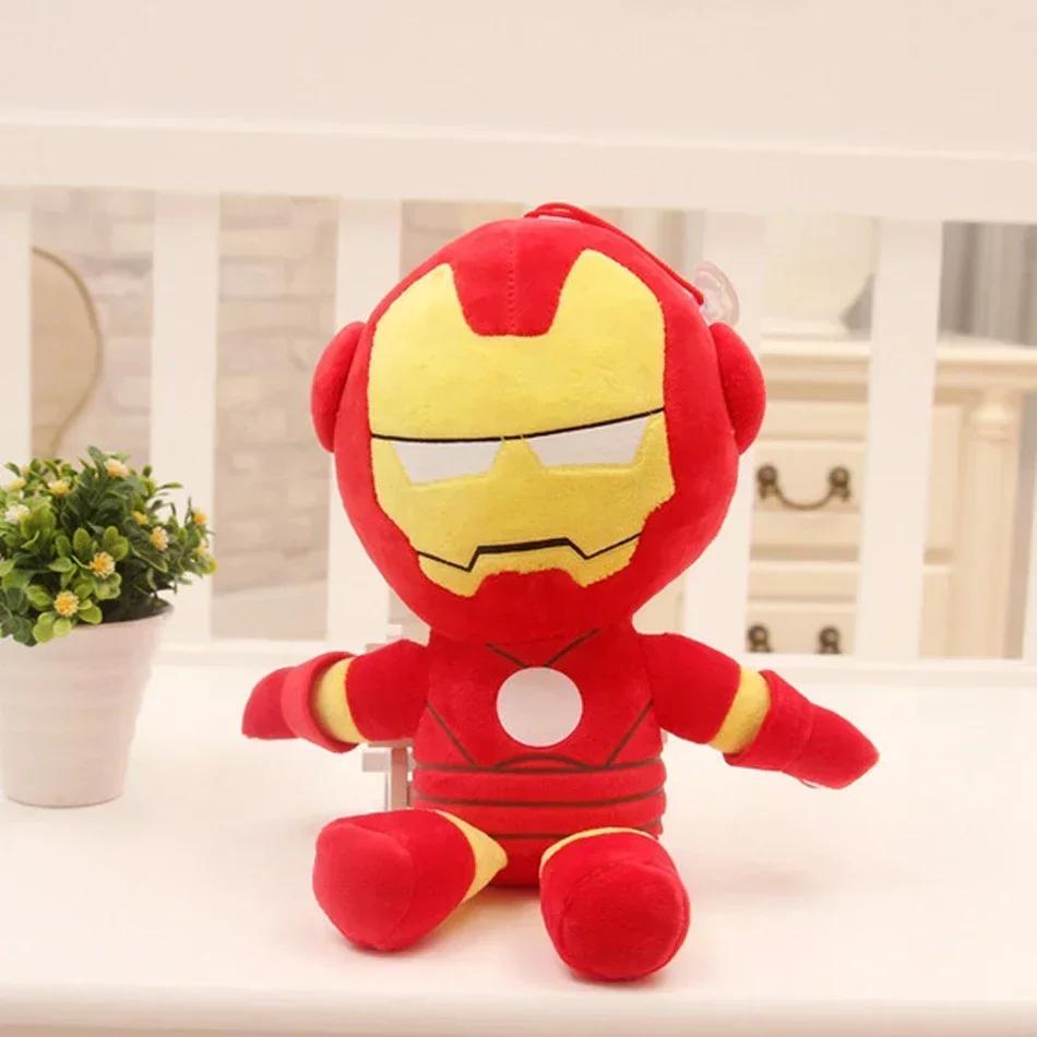 27-30 см Плюшевая игрушка Человек-паук Marvel, мягкая набивная мультяшная кукла, большая плюшевая кукла-мальчик, тканевая кукла, подушка, для детей, Рождество, красивый подарок