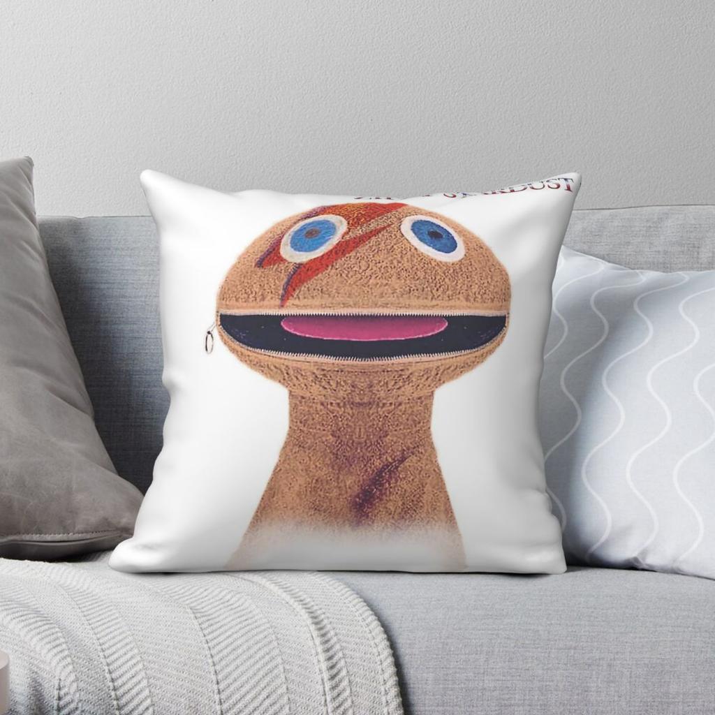 Ziggy Stardust Pillowcase Polyester Linen Velvet Pattern Zip Decorative Sofa Seater Cushion Cover Wholesale