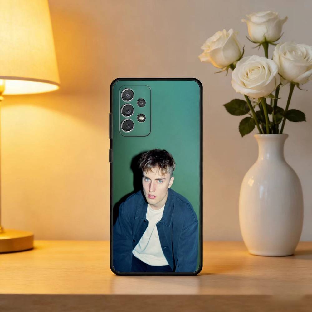 Чехол для телефона S-Sam COOL F-Fender для Samsung Galaxy A73, A72, A71, A70, A53, A52, A51, Мягкий силиконовый черный чехол