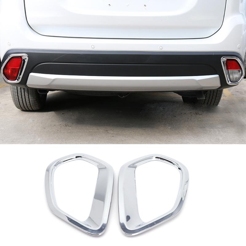 2 шт. задняя противотуманная фара для автомобиля, накладка на крышку для Mitsubishi 20