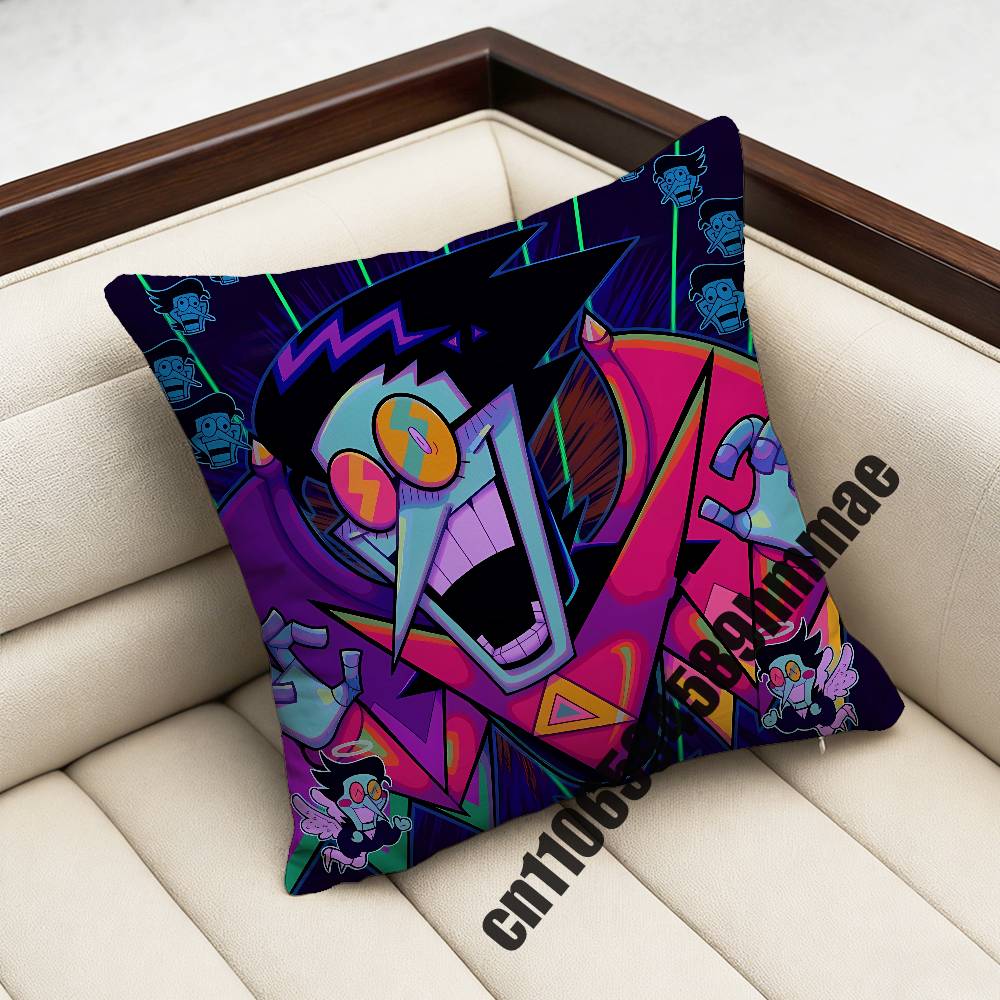 Game DDeltarune Spamton Throw Pillow Case Sham For xcm xcm Square Home Pillowcase Cushion Cover