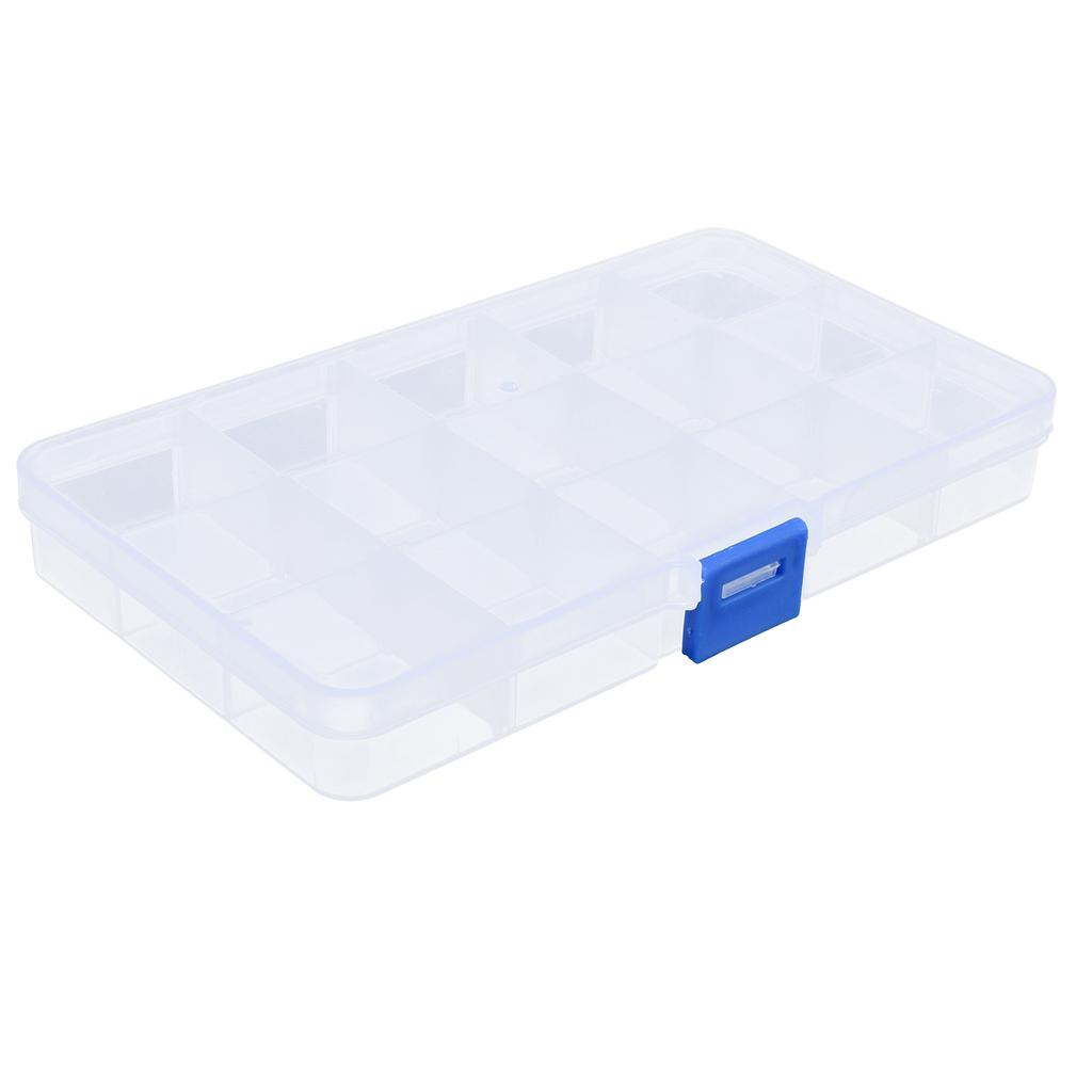 Organizer Box Plastic Material Jewelry Storage Box for Beads Earrings Necklaces Fish Hooks Small