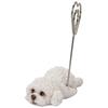Ubia Prone Toy Poodle Shiro Memo 7 X 4 X 8 Doll Animal Garden Cute H24171 Holder, Cm, Figurine, Ornament, Decor, Realistic, Dog,