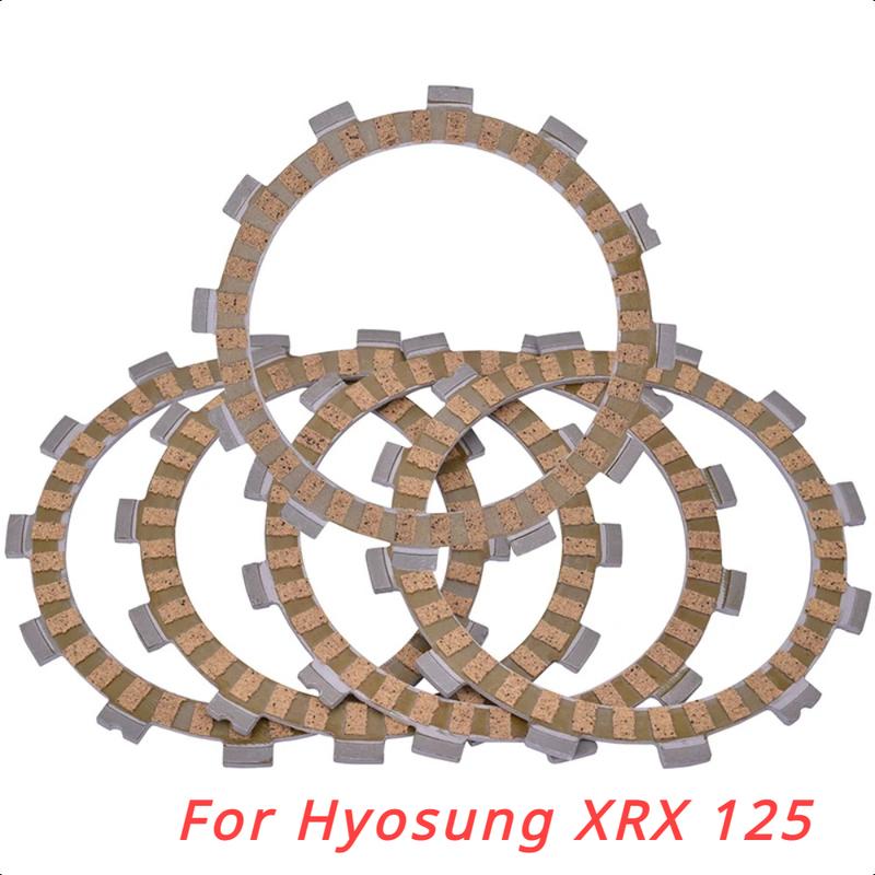 Motorcycle Clutch Plate For Hyosung XRX 125 XRX125S RT125 Karion GV125 Aquila GF125 GT125R Supersport GT125 Comet Naked