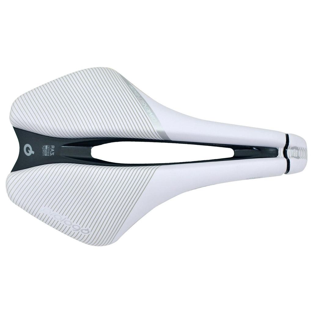 Prologo Dimension Space Rail Bicycle Road Triathlon PR2802 T4.0 Saddle, White,