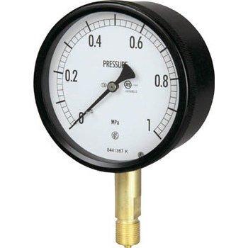 Nagano Instrument Sealed Pressure Gauge Vertical Type Minimum Scale A-frame 100 0.010 BE10-131-0.6MP