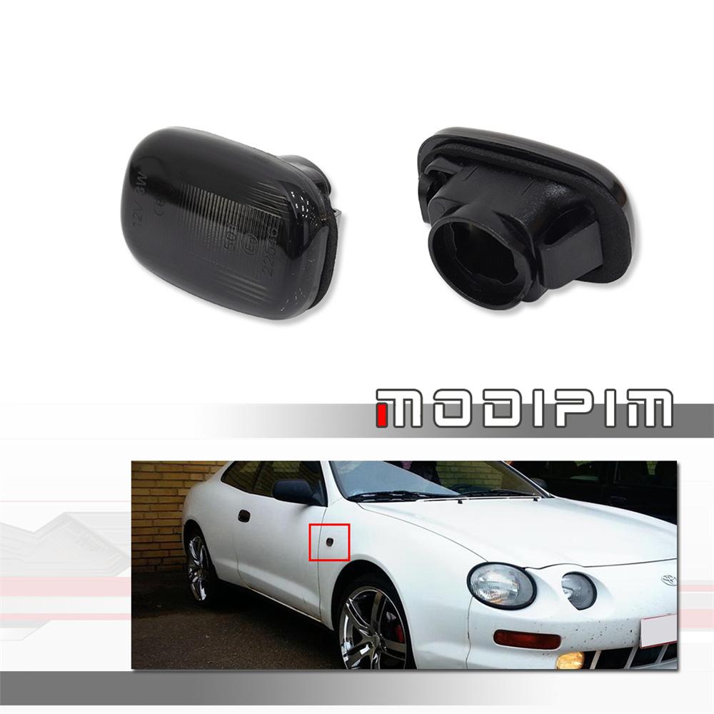 Front Side Marker Turn Signal Light Cover Housings For Toyota Corolla Celica RAV4 Hilux Supra MKIV Paseo Picnic Estima Previa
