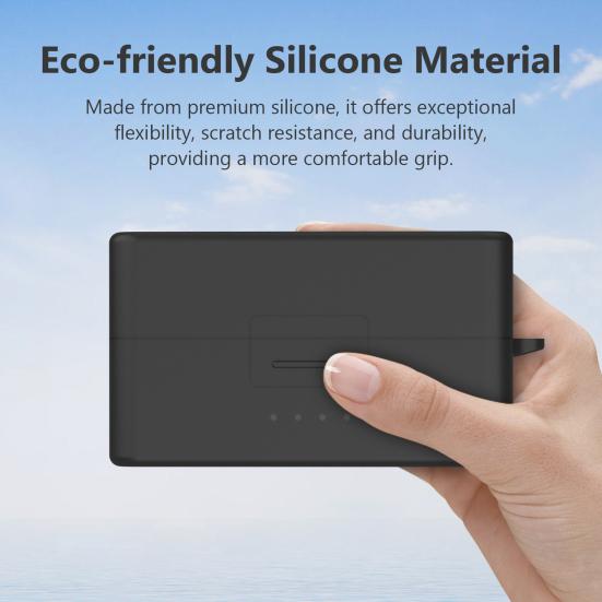 Силиконовый защитный чехол для DJI Mic 3, противоударный, устойчивый к царапинам, чехол-протектор для передатчика и приемника беспроводного микрофона, зарядного кейса