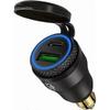 Адаптер-прикуриватель с двойным USB-портом 12 В PD 3.0 и QC 3.0 для мотоцикла BMW