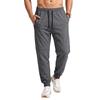 Mens Lightweight Stretchable Jogger Pants Casual Outdoor Running Daily Wear Solid Color Straight Fit