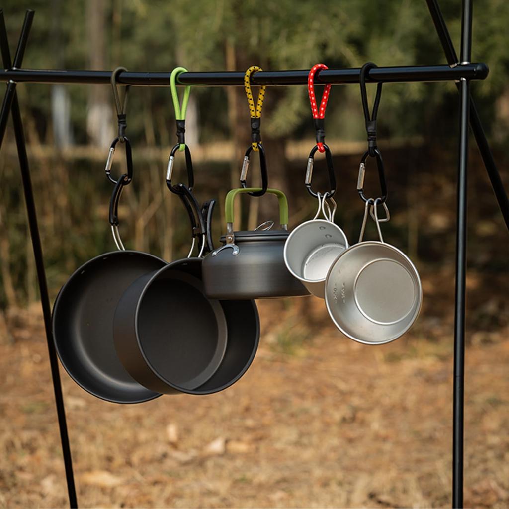 ChasCoCo Крючок для эластичного шнура Крючок для палатки с эластичным шнуром Детали для брезента Петля для тартана Кемпинговый шнур для палатки Эластичная веревка Пряжка для палатки Фиксированная веревка для тартана