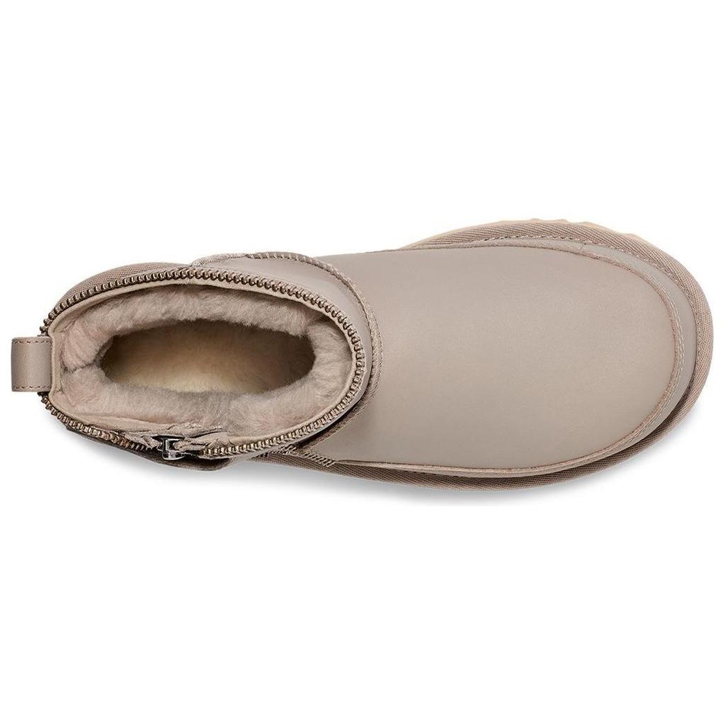 UGG Круглый носок Толстая подошва Короткие зимние ботинки Женские ботинки Вулканическая порода 1164690-PMC