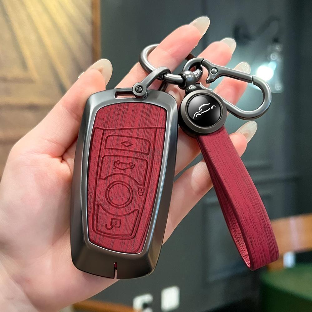 Модный металлический чехол для автомобильного ключа, защитный чехол-брелок для BMW 1 3 5 7 серии X1 X3 X4 X5 F10 F15 F16 F20 F30 F18 F25 M3 M4 E34, аксессуары