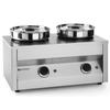 Электрический подогреватель для супа и соуса Thermosystem 2 x 42 л Hendi 201206