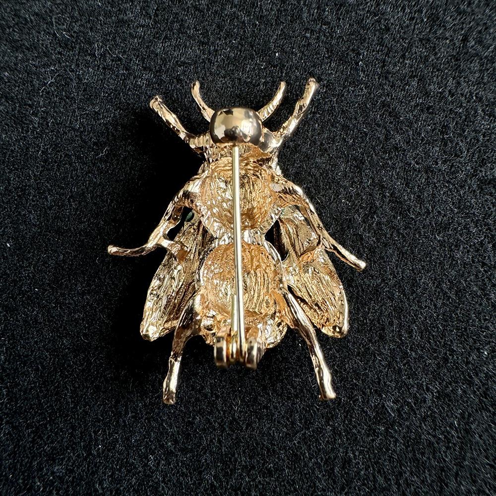 Модная брошь в виде животного из сплава с маслом, брошь в виде пчелы