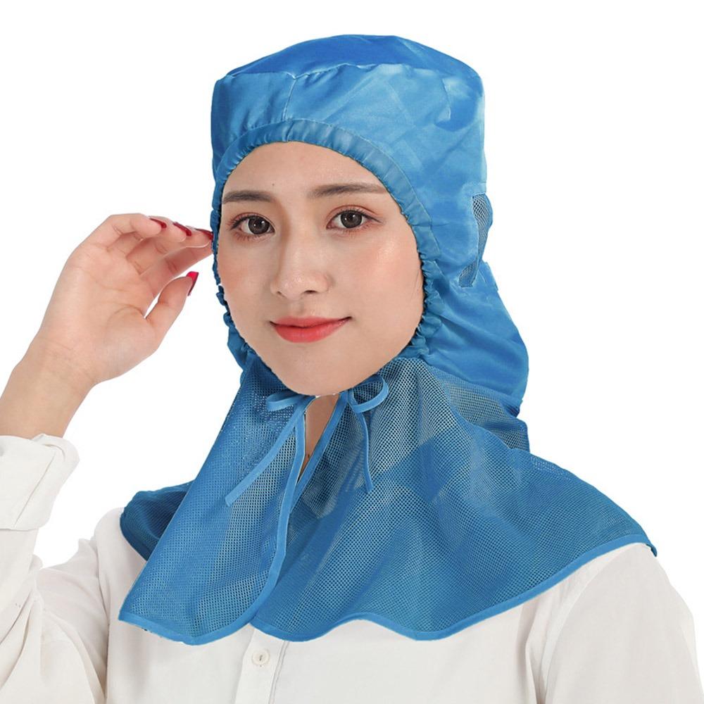 Дышащая Пыленепроницаемая Шаль Шляпа Защита Шеи Рабочая Шляпа Новая Рабочая Кепка Пищевая Фабрика