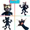 99 Ночей в Лесу Плюшевый Кот Игрушки Плюшевые Монстры Кот Мягкие Набивные Животные Кукла Подарок на День Рождения Для Детей И Фанатов Игр
