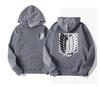 2D Attack Giant Sweater Mikasa Allen Survey Corps Hoodie Sweater Jacket