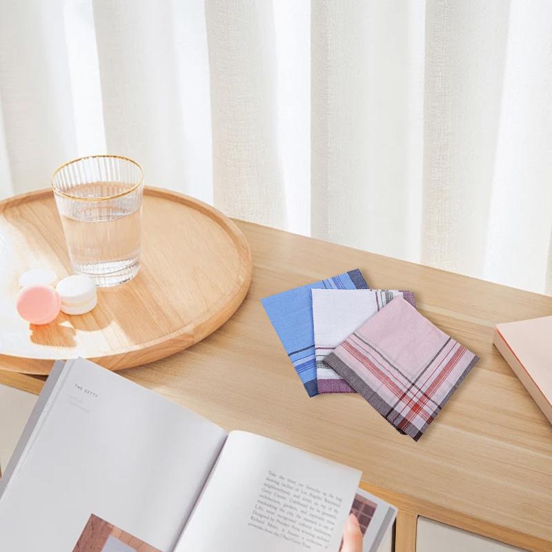 12 шт./упак. Мужские простые 37*37 см подарочные носовые платки для джентльменской свадебной вечеринки квадратное полотенце для рук