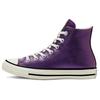 Блестящие Металлы Chuck Taylor All StarВысокие Кожаные Фиолетовые Женские 565824C