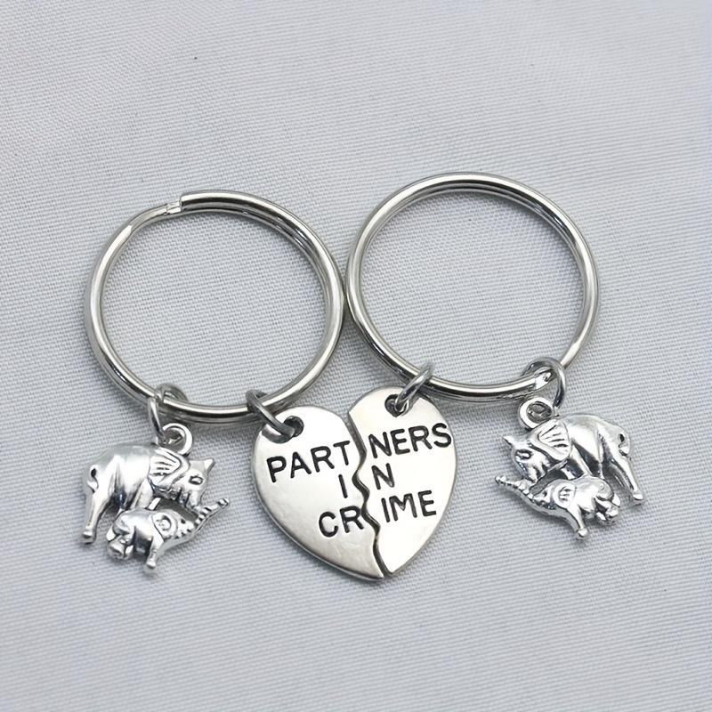 Милый брелок со слоном, одинаковый брелок для ключей в виде животного, кошелек, сумка, рюкзак, ключ от машины, подвеска для друзей, Рождественский подарок