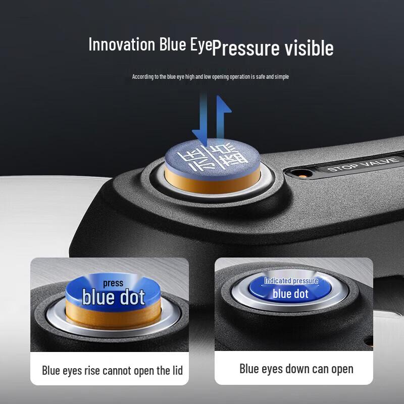Скороварка Supor Blue Eye из нержавеющей стали 304