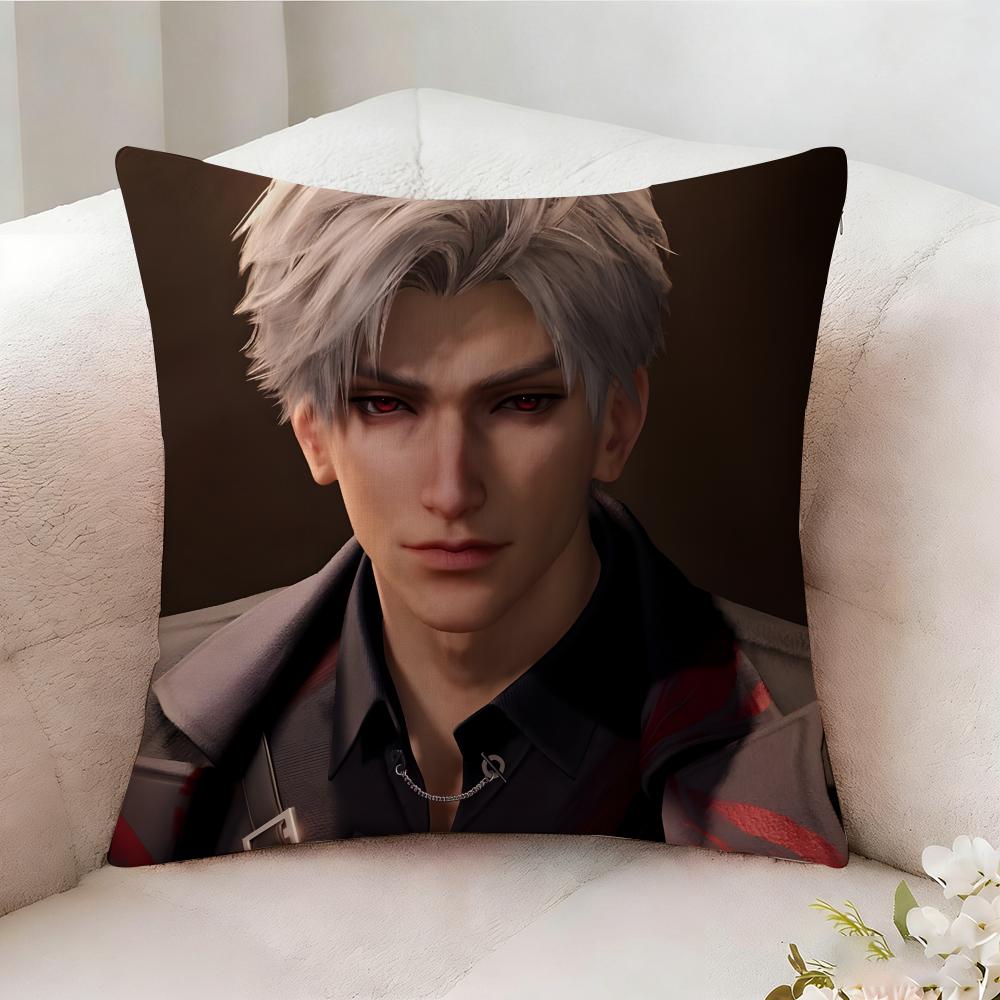 Love And D-Deepspace Anime Pillow Case Pillowcase, Double-Sided Printed, Sofa Cushion, Bedroom Headboard Pillow