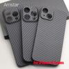 Amstar Pure Carbon Fiber Lens Protection Phone Case for iPhone 17 16 15 14 13 Pro Max 17 Air 16 15 14 Plus Aramid Fiber Cover